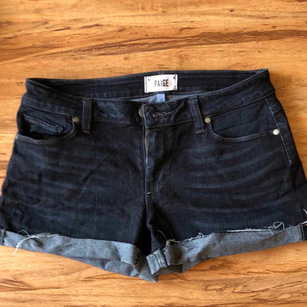Paige Jean Jimmy Jimmy shorts (size 27) dark blue